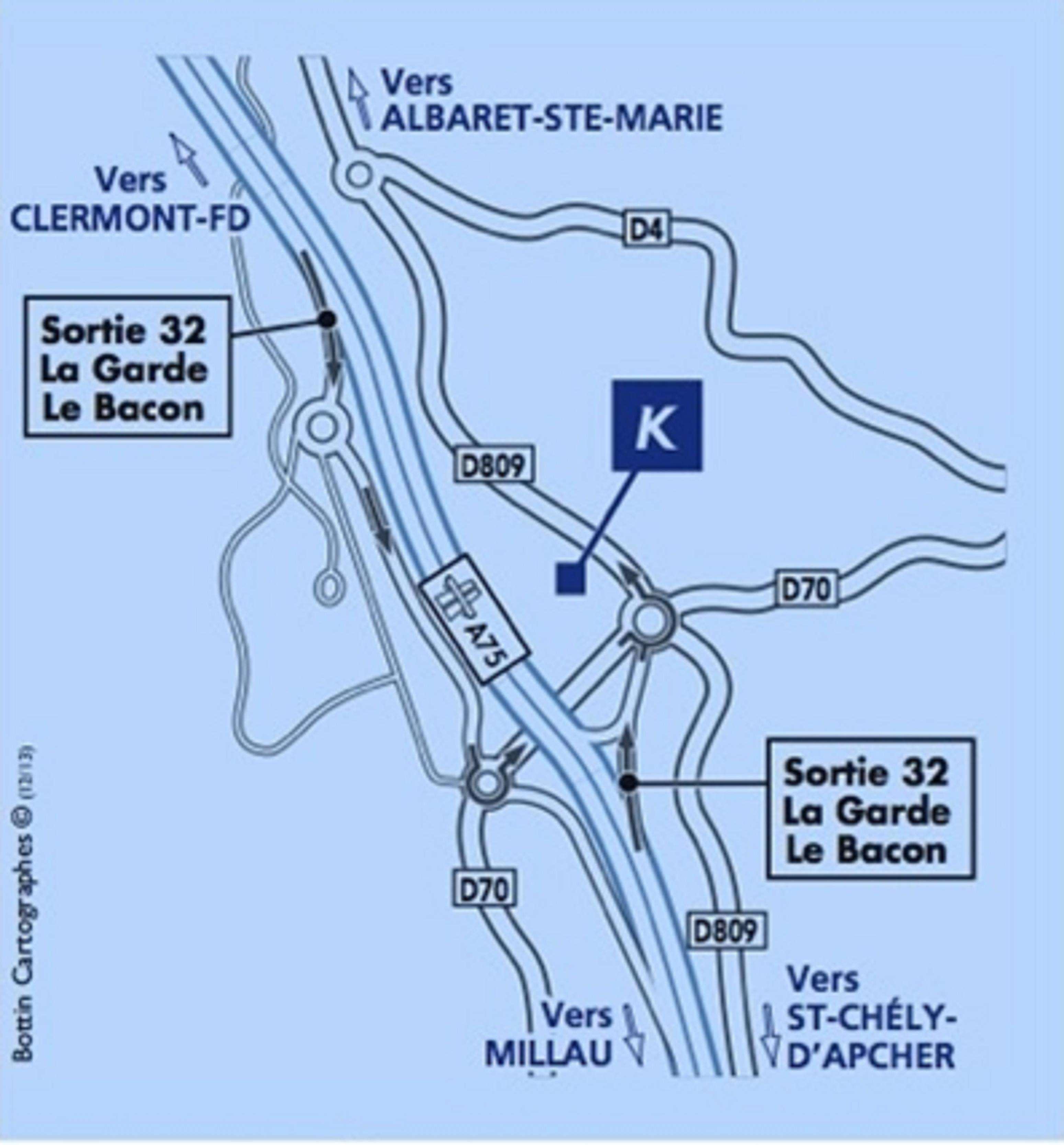 Kyriad Saint Chely D'Apcher - Aire De La Lozere Albaret-Sainte-Marie Экстерьер фото